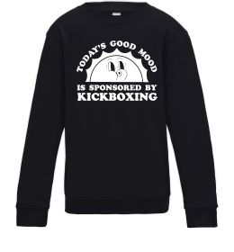 Детский Свитшот Kickboxing good mood