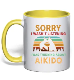 Чашка с цветной ручкой