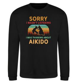 Світшот Thinking about aikido