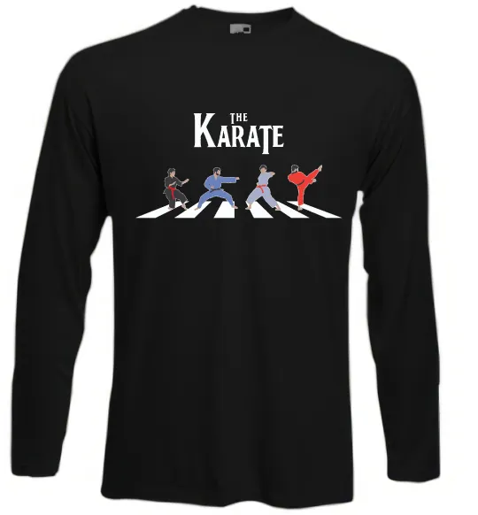 Лонгслив The Karate Черный фото