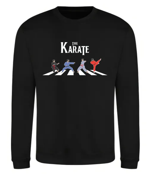 Свитшот The Karate Черный фото