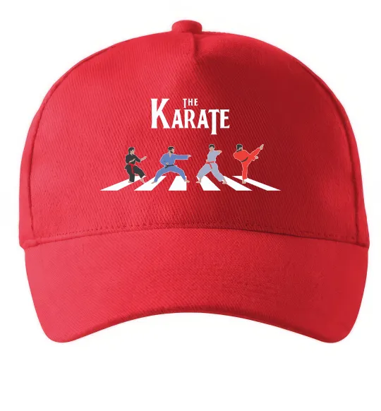 Кепка The Karate Красный фото