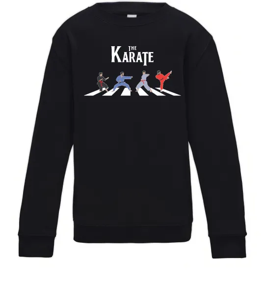 Детский Свитшот The Karate Черный фото