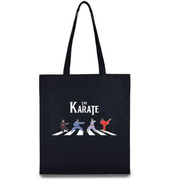 Эко-сумка The Karate Черный фото