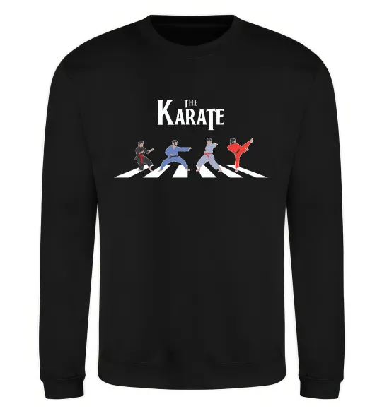 Світшот The Karate Чорний фото