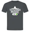 Мужская футболка Taekwondo mode on Графит фото