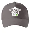 Кепка Taekwondo mode on Серый фото