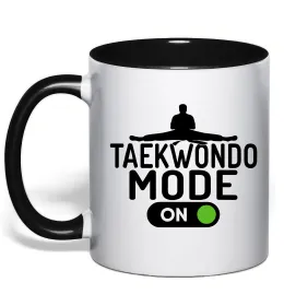 Чашка с цветной ручкой