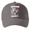 Кепка Taekwondo fighter Серый фото