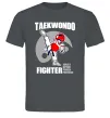 Мужская футболка Taekwondo fighter Графит фото