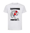 Детская футболка Taekwondo fighter Белый фото