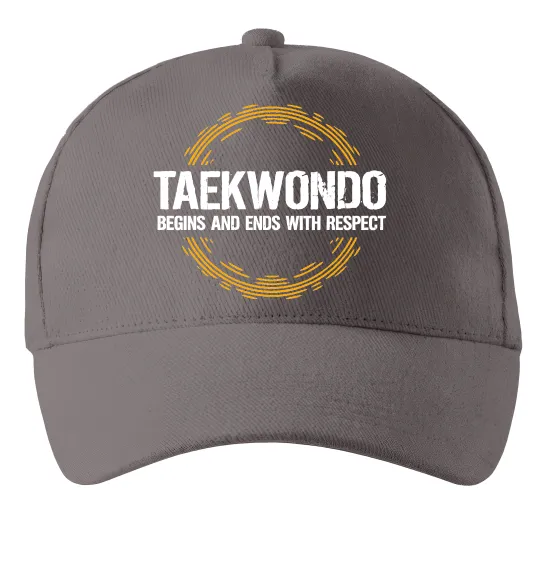 Кепка Taekwondo respect Серый фото
