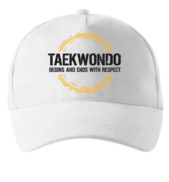 Кепка Taekwondo respect Белый фото