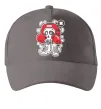 Кепка Boxer art skull Серый фото