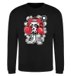 Свитшот Boxer art skull Черный фото