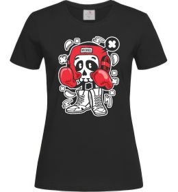 Жіноча футболка Boxer art skull