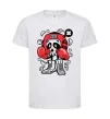 Дитяча футболка Boxer art skull Білий фото