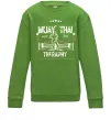 Детский Свитшот Muay Thai therapy Лаймовый фото