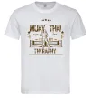 Мужская футболка Muay Thai therapy Белый фото