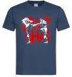 Мужская футболка Муай тай бійці Темно-синий фото