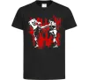 Детская футболка Муай тай бійці Черный фото