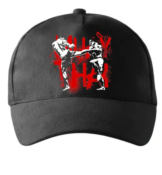 Кепка Муай тай бійці Черный фото