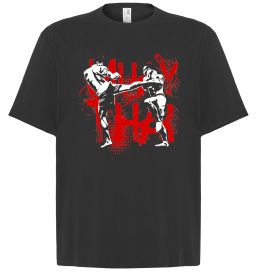 Футболка Оверсайз Муай тай бійці Футболка Оверсайз Муай тай бійці