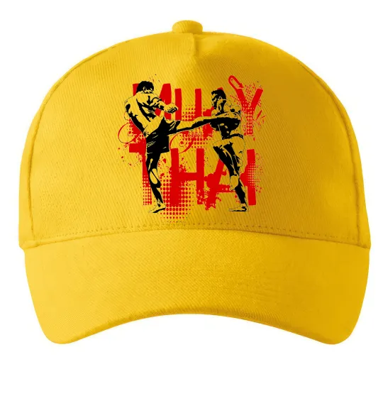 Кепка Муай тай бійці Солнечно желтый фото