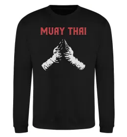 Свитшот Muay Thai руки Черный фото