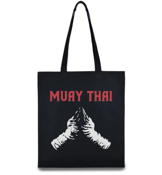 Эко-сумка Muay Thai руки Черный фото