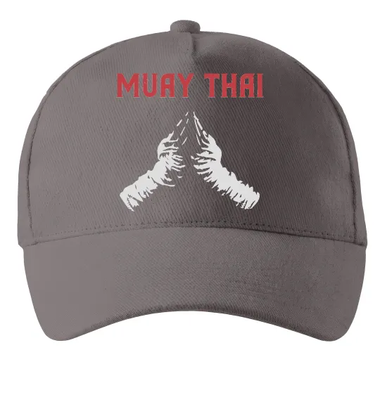 Кепка Muay Thai руки Серый фото