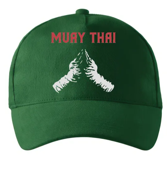 Кепка Muay Thai руки Темно-зеленый фото