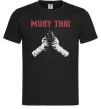 Мужская футболка Muay Thai руки Черный фото