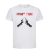 Детская футболка Muay Thai руки Белый фото
