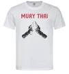 Мужская футболка Muay Thai руки Белый фото