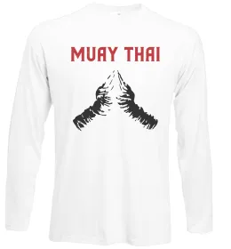 Лонгслив Muay Thai руки Белый фото