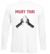 Лонгслив Muay Thai руки Белый фото