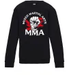 Детский Свитшот MMA кулак Черный фото