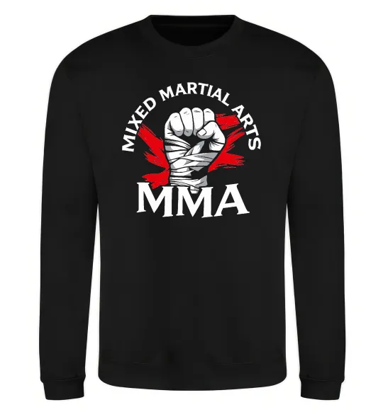 Свитшот MMA кулак Черный фото