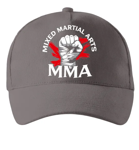Кепка MMA кулак Серый фото