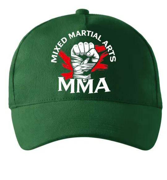 Кепка MMA кулак Темно-зеленый фото