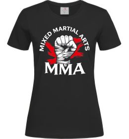 Женская футболка MMA кулак Женская футболка MMA кулак