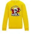 Детский Свитшот MMA кулак Солнечно желтый фото