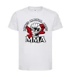 Детская футболка MMA кулак Белый фото