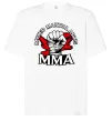 Футболка Оверсайз MMA кулак Белый фото