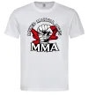 Мужская футболка MMA кулак Белый фото