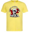 Мужская футболка MMA кулак Лимонный фото
