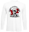 Лонгслив MMA кулак Белый фото