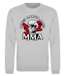 Свитшот MMA кулак Серый меланж фото