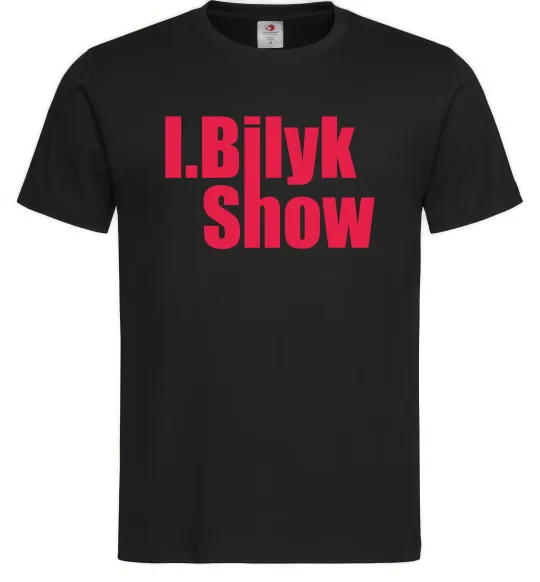 Мужская футболка Bilyk Show Pink Черный фото